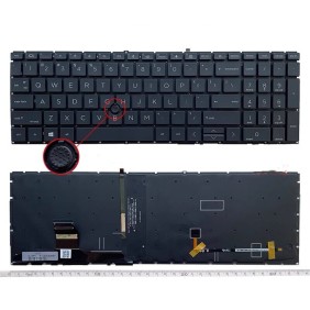 US Keyboard Without Backlit/Pointer for HP ZBOOK 15 G1 G2 17 G1 G2